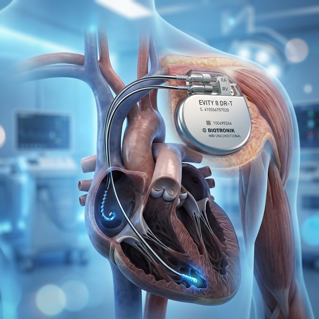 Heart Pacemaker Device Rendering