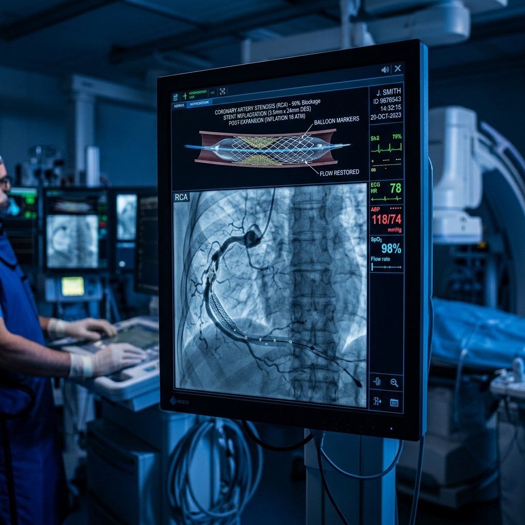 Primary Angioplasty Procedure Screen