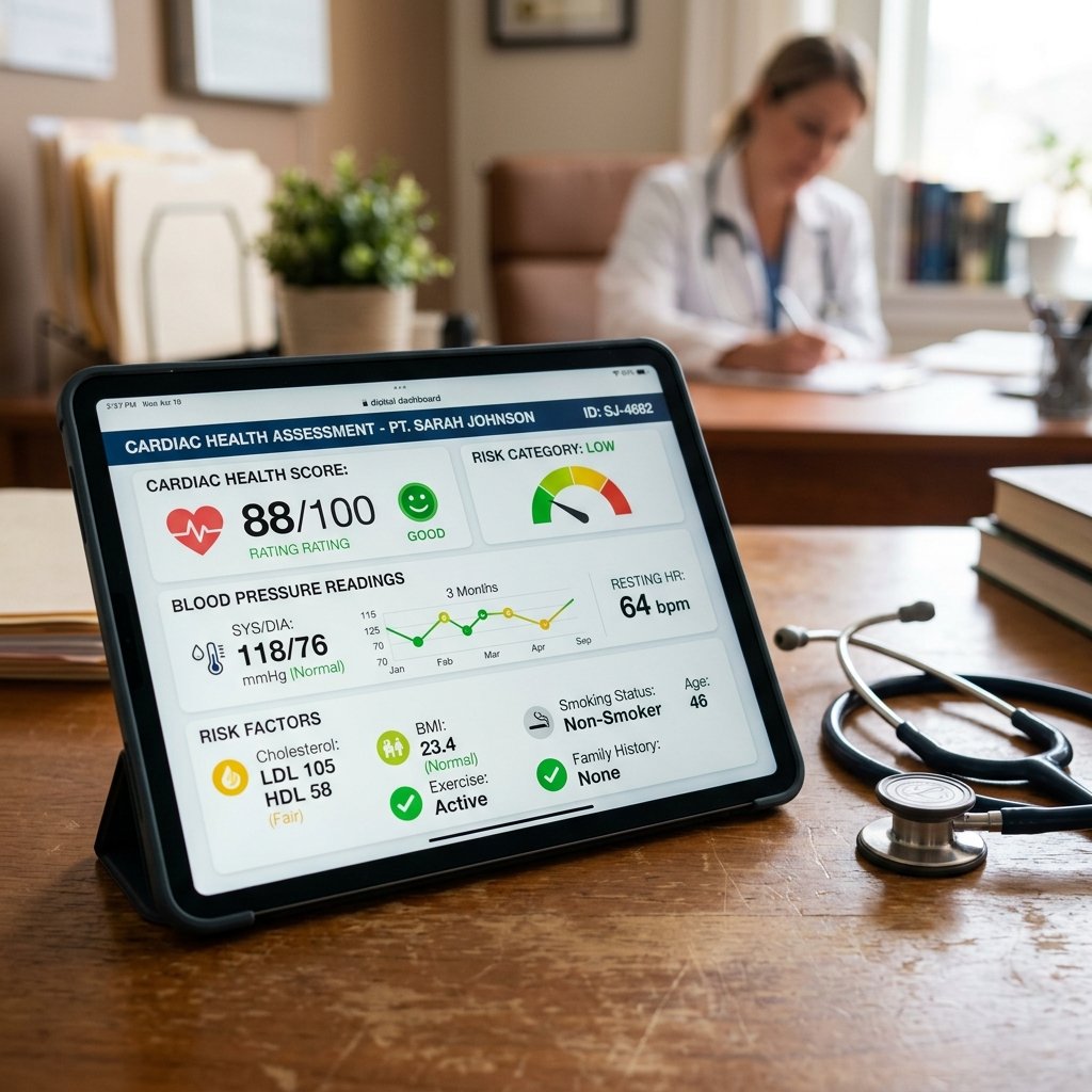 Cardiac Risk Assessment Dashboard Panel