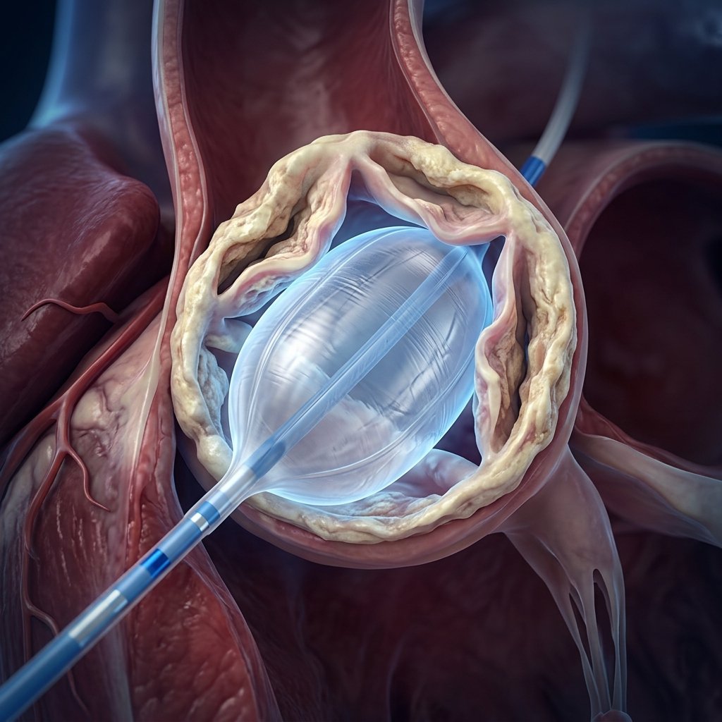 Balloon Valvuloplasty Catheter Deployment
